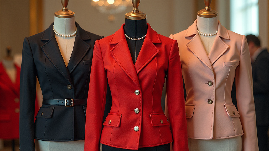 fashion looks klassiker jacke