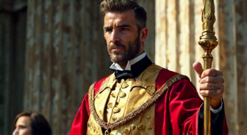 Tränen beim Ritterschlag Für David Beckham