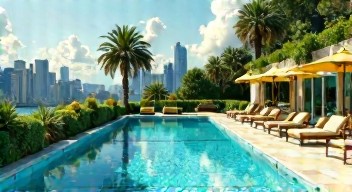 Ein Park, ein Pool und Promi-Zitronen!