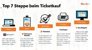 Das sind die Top 7 Schritte beim Ticketkauf