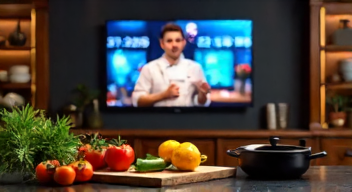 Die Faszination des Fernsehens und der Kochkunst (1/10)