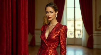 Fürstin Charlène über die Vielfalt der Stoffe (4/10)