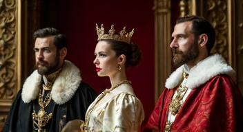 Historische Vergleiche der Krönungen im Wandel der Zeit (3/10)