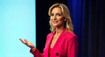 Ich als leidenschaftliche Moderatorin im TV