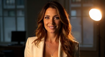 Ich erinnere mich an Rebecca Mir, die strahlende Moderatorin im TV