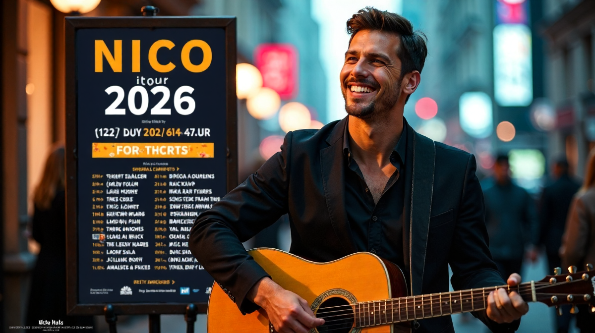 Nico Santos: Die Tour 2026/2027, Termine, Städte und Ticketinfos