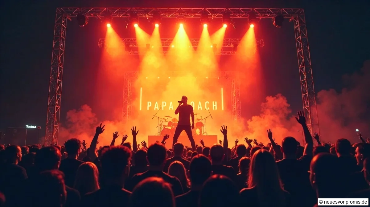 Papa Roach: Tour 2025/2026, Konzerte, Live-Events