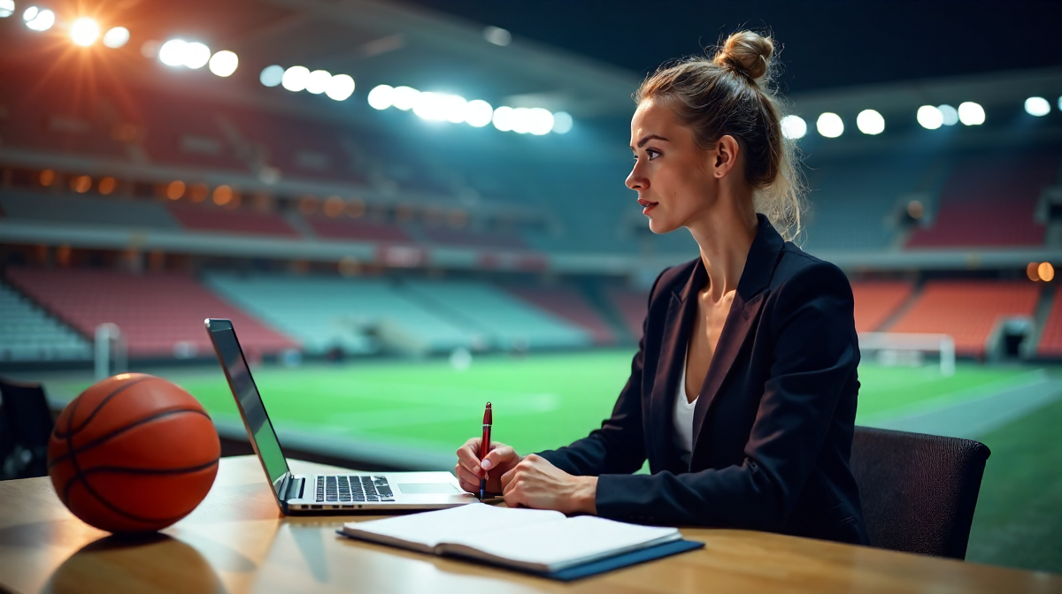 Amelie Stiefvatter: Sportjournalismus, Karriere, und persönliche Einblicke