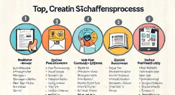 Das sind die Top 7 Schritte beim kreativen Schaffensprozess