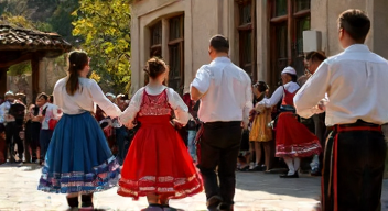 Die lokale Kultur in den Auftritten