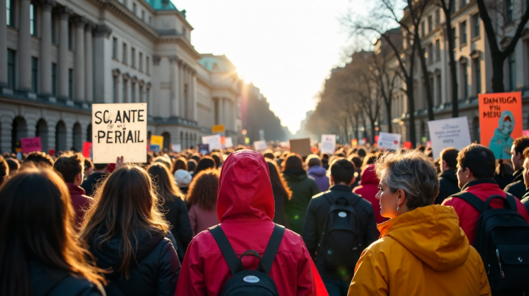 Solidarität mit Collien Fernandes: Proteste gegen digitale Gewalt in Berlin